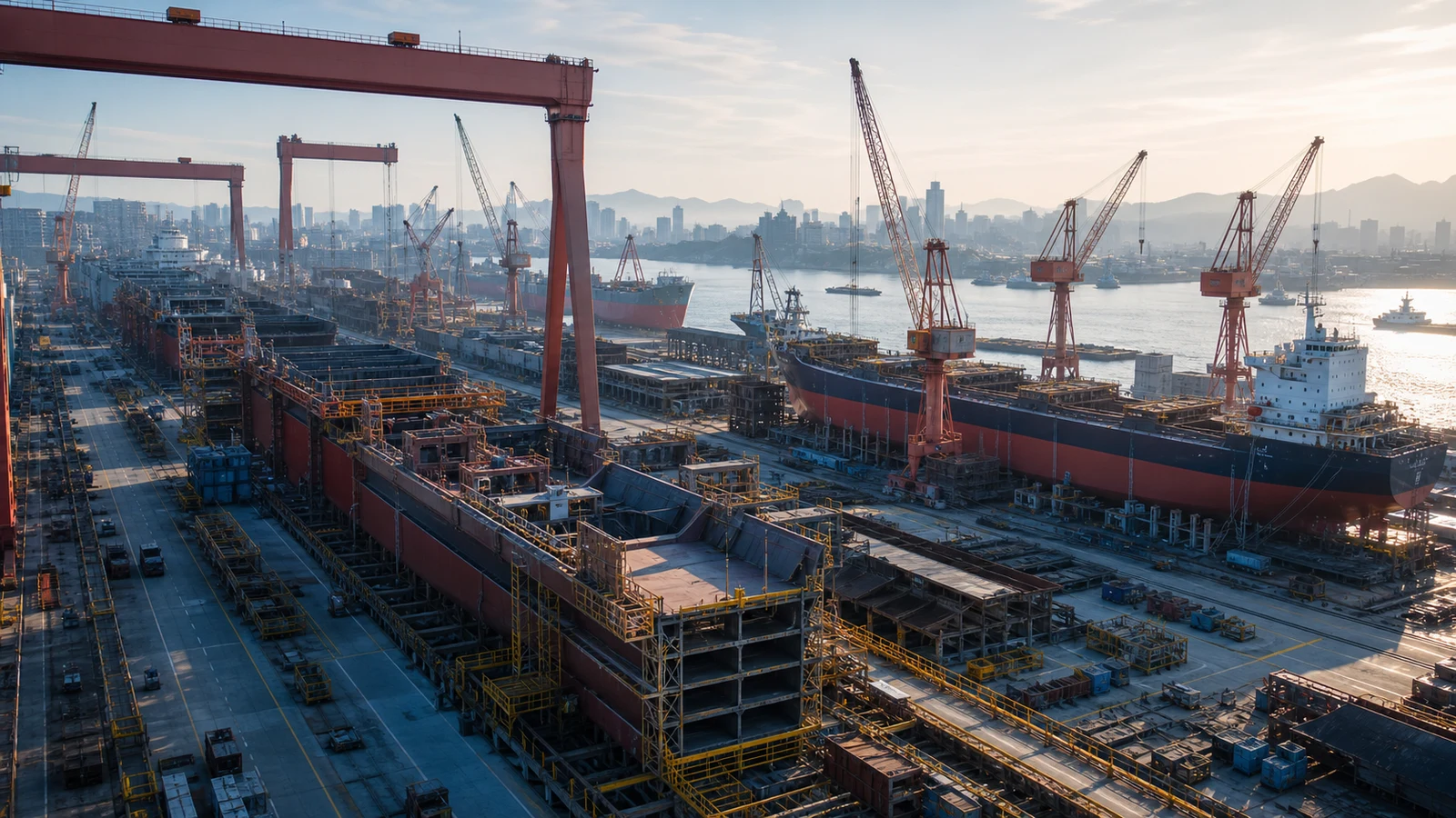 China’s high shipbuilding orderbook strengthens capacity, but owners still need yard-level slot screening.