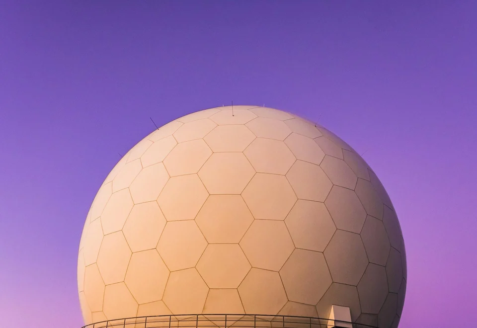 FRP composite radome example