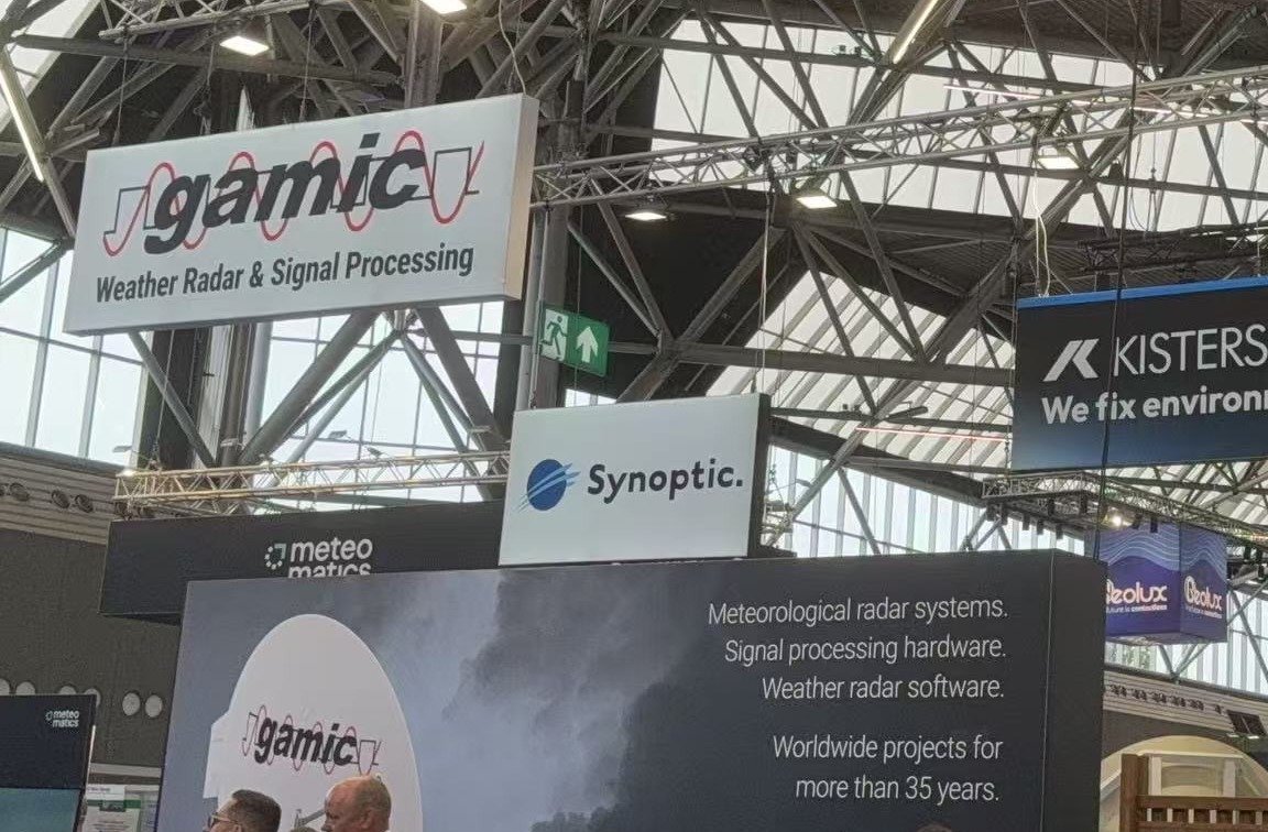 Weather radar exhibition hall at Meteorological Technology World Expo 2026, RAI Amsterdam